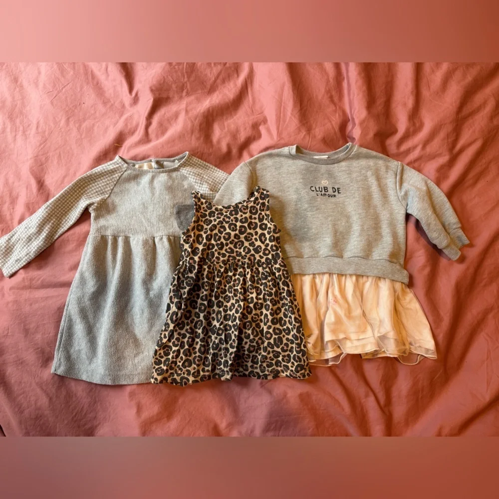HUGE Zara Kids Floral Baby Girl Pink White Toddler Bundle 2T 3T capsule wardrobe